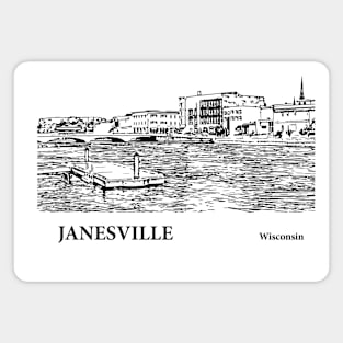 Janesville Wisconsin Magnet
